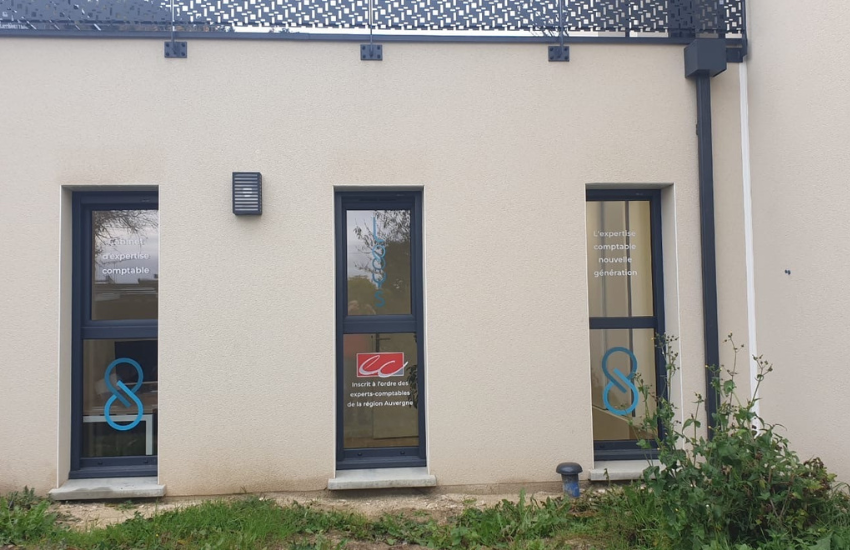 Image d'un stickers vitrine