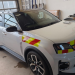 Image de bandes réfléchissantes