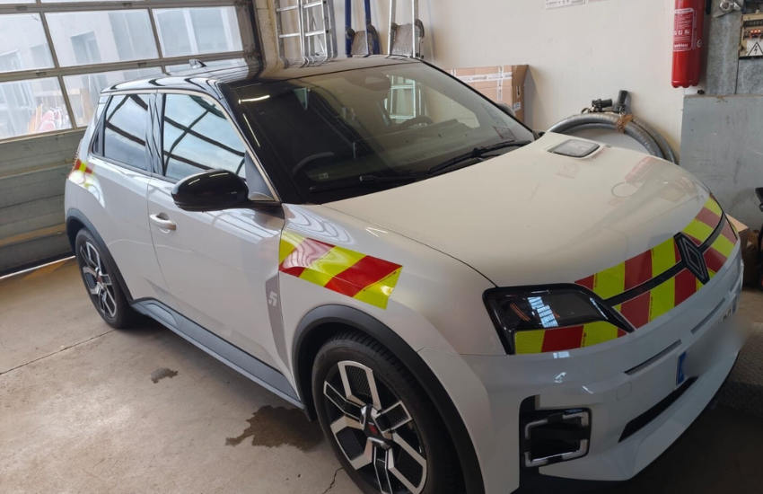 Image de bandes réfléchissantes