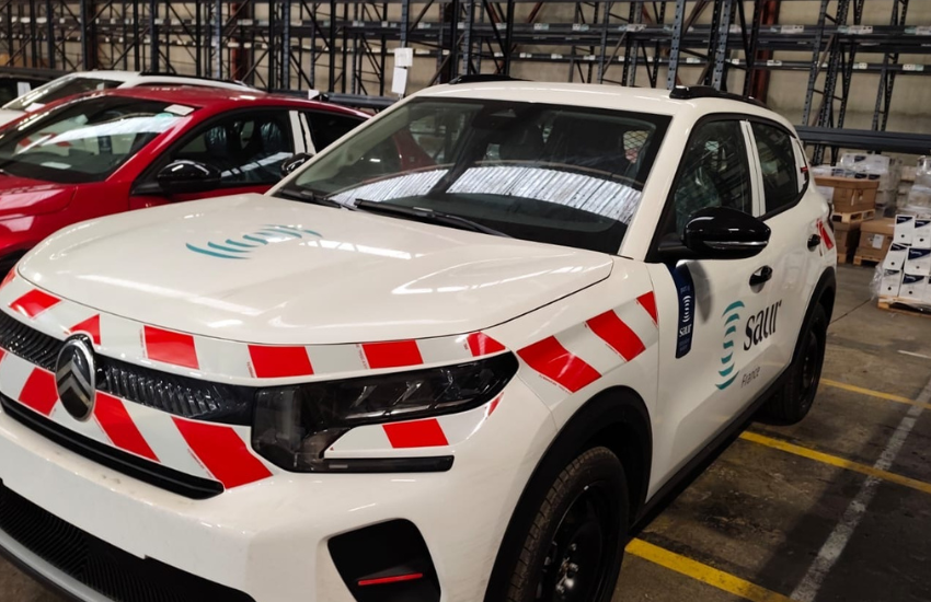 Image de bandes réfléchissantes